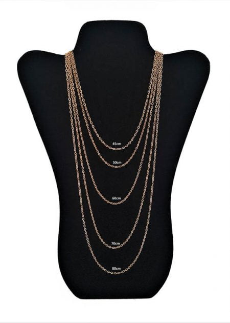 O-Link-Necklace-Chains-Rose-Gold-Plated