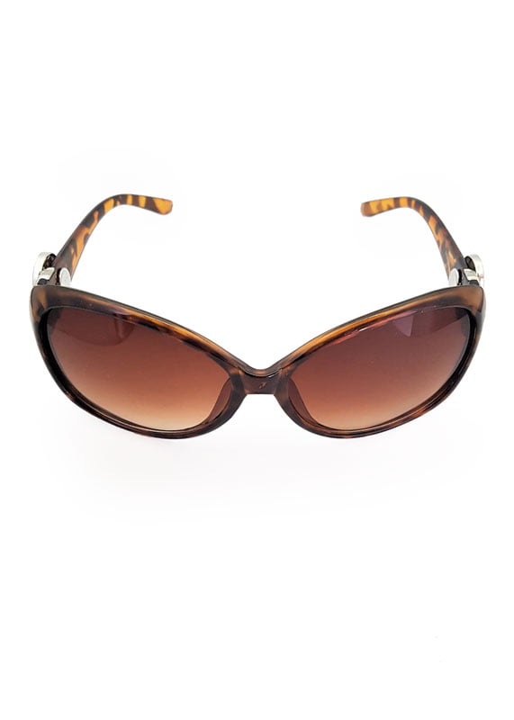 Leopard Sunglasses (Brown/18mm) - Silky Scarves & Jewellery